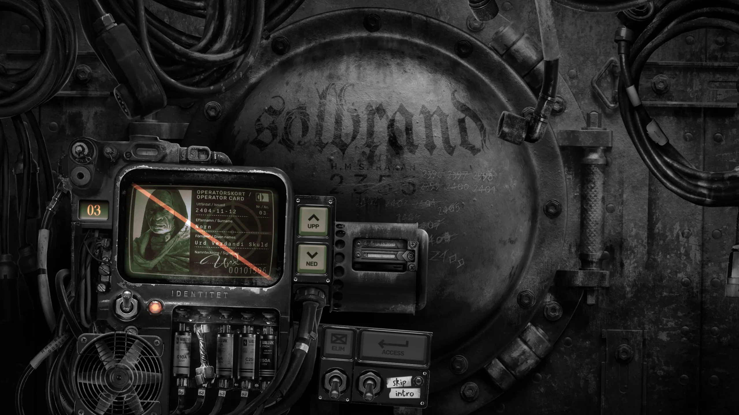 Menu Screenshot